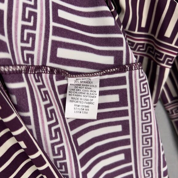 Jude Connally Dress Womens Small Purple Chloe Greek Coastal Travel Packable Fem - Picture 7 of 14
